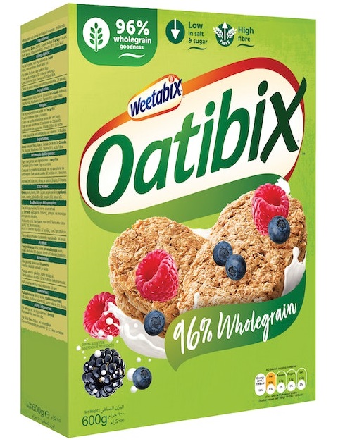 Weetabix Oatibix wholegrain oat cereal 600g